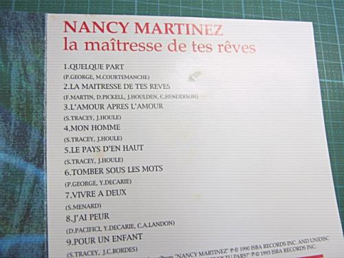 ナンシー・マルチネス - La Maitresse De Tes Reves 620323503424/中古