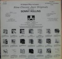 ソニー・ロリンズ　 / nine classics jazz original vol.8 of sonny rollins