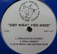 KID KOALA / GOT　WHAT　YOU　NEED