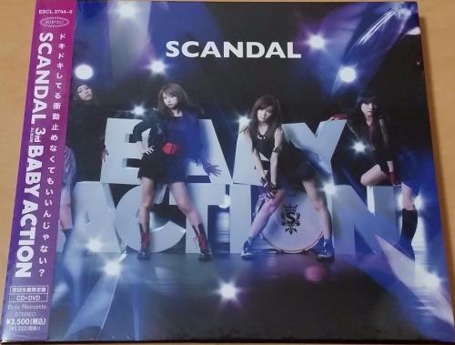 スキャンダル , SCANDAL - BABY ACTION(初回生産限定盤)(DVD付) ESCL