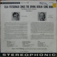 エラ・フィッツジェラルド / Ella Fitzgerald Sings The Irving Berling Song Book