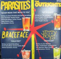 パラサイツ、ブラスフェイス、アウトライツ、ジェティボーイズ / Parasites/Braceface/The Outrights/The Jetty Boys