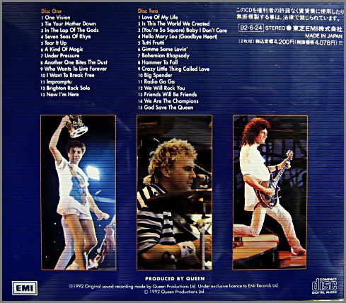 クイーン - ライヴ!!ウェンブリー1986 TOCP-7091/2/中古CD・レコード・DVDの超専門店 FanFan