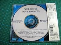 大江慎也+ONES / WILL POWER