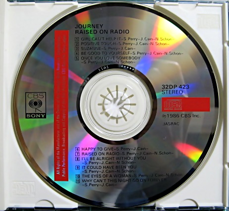 ジャーニー - レイズド・オン・レイディオ〜時を駆けて 32DP-423/中古CD・レコード・DVDの超専門店 FanFan