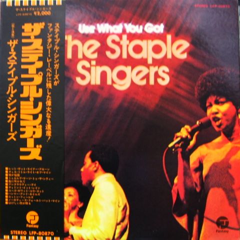 東京販売 THE STAPLE SINGERS（ザ・ステイプル シンガーズ ） ソウルLP 